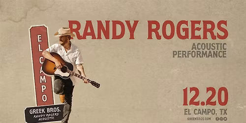Randy Rogers Acoustic