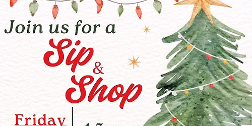Holiday Sip & Shop