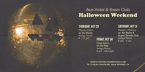 Ace Halloween: Dead Beats with DJ Day