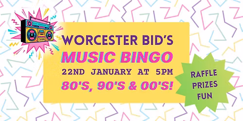 Worcester BID Music Bingo