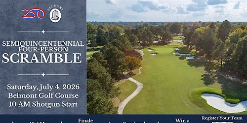 July 4th Scramble Belmont Golf Course
