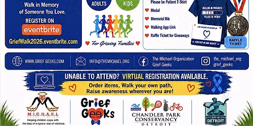 Miles of Memories:  Grief Awareness Walk & Family Activity Day