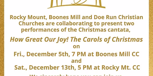 \u201cHow Great Our Joy! The Carols of Christmas\u201d