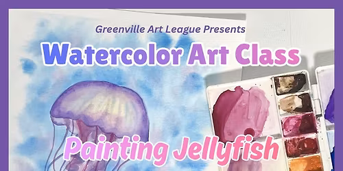 Watercolor Art Class: Painting Jellyfish