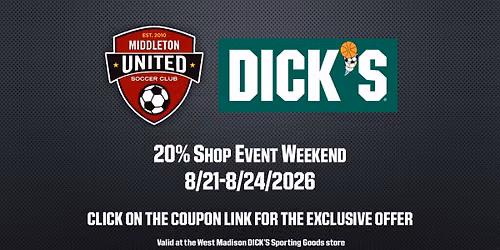 DICK's Sporting Goods Shop Event Weekend