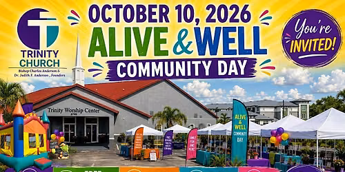 Trinity Church Alive and Well Community Day 2026