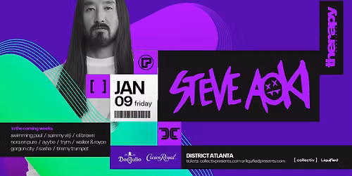 STEVE AOKI | Friday January 9th 2026 | District Atlanta
