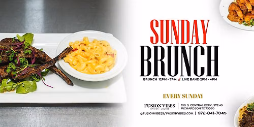 Sunday Brunch| Live R&B Brunch & Day Party in Dallas