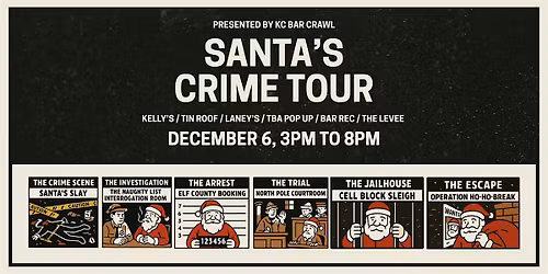Santa's Crime Tour | 2025 KC Bar Crawl