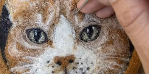 Needle Felting Part II: Your Own Cat's Portrait