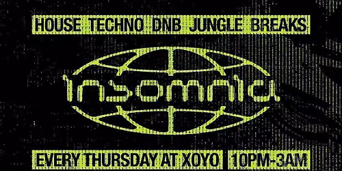 Insomnia London: House &amp; Drum n Bass @ XOYO
