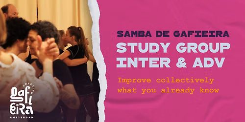 Samba de Gafieira Study Group - Inter\/advanced