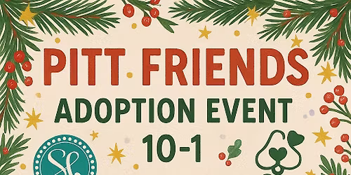 Pitt Friends Adoption Event