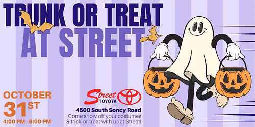 Trunk or Treat at Street! \ud83d\udc80\ud83e\udd87\ud83d\udd77\ufe0f\ud83c\udf83\ud83d\udc7b