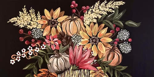 Brush of Fall painting at Two22 Brew