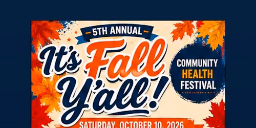 Newton County- It's Fall Y'all Community Health Festival!