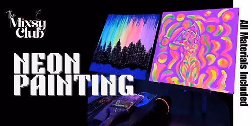 Neon Painting - The Mixsy Club
