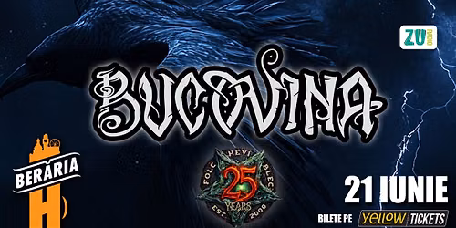  Concert BUCOVINA pe 21 iunie la Ber\u0103ria H