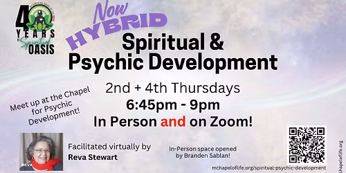 Spiritual & Psychic Development (Hybrid)