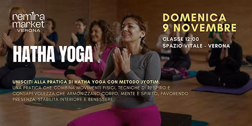 Classe di Yoga 9 Novembre a Verona in Spazio Vitale