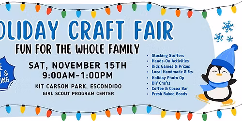 Escondido Holiday Craft Fair