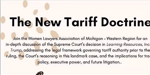 The New Tariff Doctrine