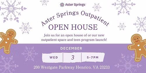 Aster Springs Outpatient Open House