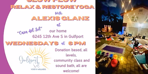 Relax and Restore Yoga in the Garden 