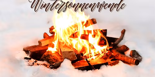 Feuerritual zur Wintersonnenwende in Berlin