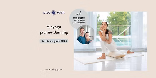 Yinyoga grunnutdanning (4-dagerskurs)