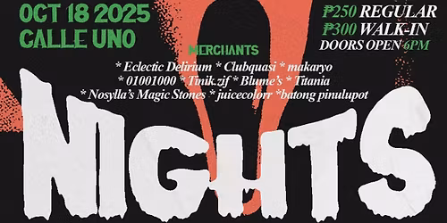 FOGGY NIGHTS: A Halloween PARTY🎃