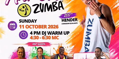 Zumba\u00ae Masterclass with ZES Hender Corredor Escalante & DJ Dani Acosta