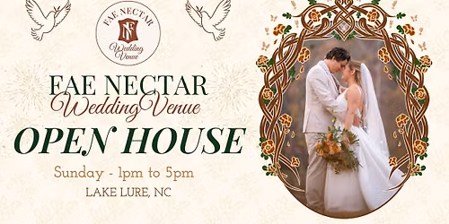 Wedding Venue Open House @ Fae Nectar