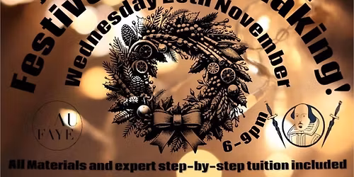 Wreath Making at the Wobbly Dagger!