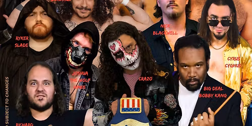 BATTLEGROUND Friday MAY 8th Pro Wrestling in Kingsport TN 