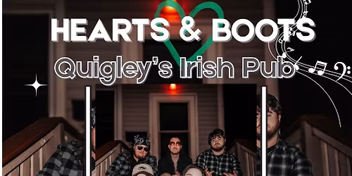 Hearts & Boots at Quigley\u2019s Irish Pub