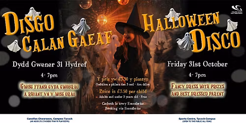 Halloween Disco | Disgo Calan Gaeaf