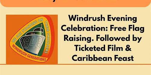 Windrush Evening Celebration:  Film & Caribbean Feast