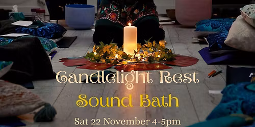 Women's Candlelight Rest Sound Bath