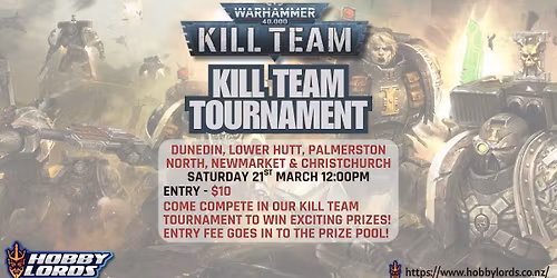 Warhammer 40K - K*ll Team Tournament!