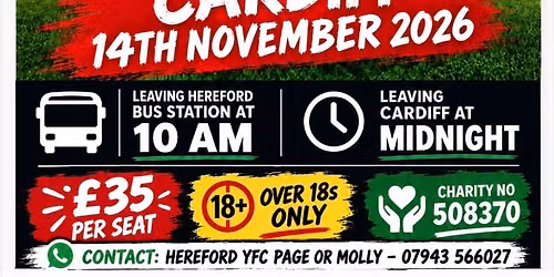 Wales vs New Zealand bus - 14th November 