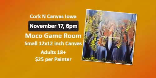 Moco Game Room- Bubble Wrap Tree 12x12 -Cork N Canvas Iowa