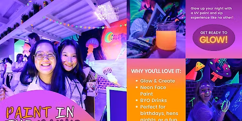 Paint in the Dark\u00a9 - UV Light Disco Party