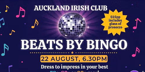 Beats By Bingo 2026 - Auckland Irish Club