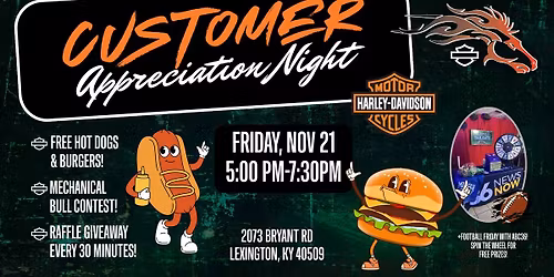 Customer Appreciation Night