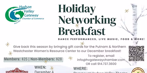 December Networking Breakfast and holiday Celebration