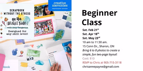 Beginner Simple Page Kit Class