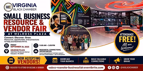 Roanoke - Small Business Resource & Vendor Fair