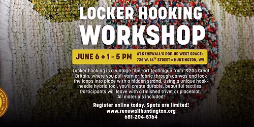 Locker Hooking Workshop