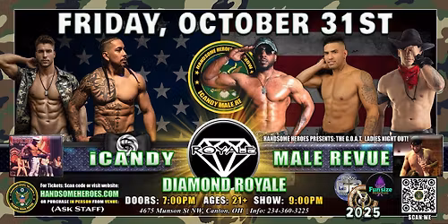 Canton, OH - iCandy Male Revue @  Diamond Royale